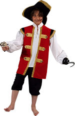 Unbranded Fancy Dress - Child Captain Hook Costume Medium
