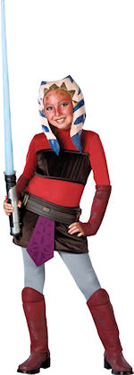 Unbranded Fancy Dress - Child Clone Wars Deluxe Ashoka Costume Small