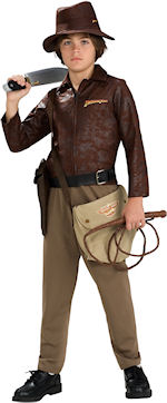 Unbranded Fancy Dress - Child Deluxe Indiana Jones Costume Large