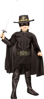 Unbranded Fancy Dress - Child Deluxe Zorro Costume Small