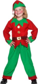 Unbranded Fancy Dress - Child Elf Costume Large