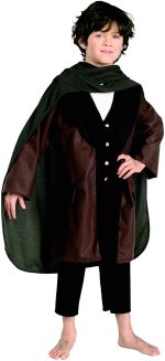 Fancy Dress - Child Frodo Costume Age 3-4