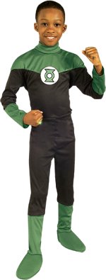 Unbranded Fancy Dress - Child Green Lantern Costume