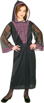 Unbranded Fancy Dress - Child Hooded Vampiress Costume