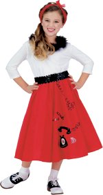 Unbranded Fancy Dress - Child Jitterbug Girl Costume Small