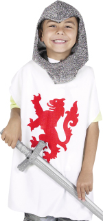 Unbranded Fancy Dress - Child Knight Costume WHITE