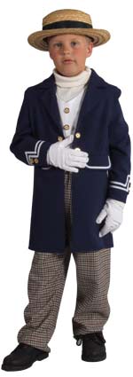 Unbranded Fancy Dress - Child Little Lord Navy Costume Small