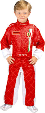 Unbranded Fancy Dress - Child Official Ferrari Formula 1 Racing Suit