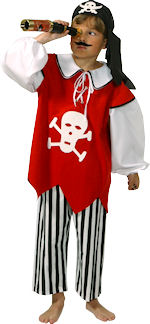 Unbranded Fancy Dress - Child Pirate Boy Costume X X Large