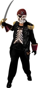 Unbranded Fancy Dress - Child Pirate Reaper Costume Medium
