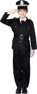 Unbranded Fancy Dress - Child Policeman Costume Small