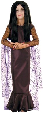 Unbranded Fancy Dress - Child The Addams Family Morticia Costume