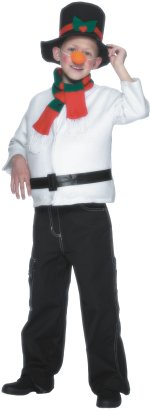 Unbranded Fancy Dress - Child Winter Snowman Costume Small