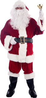 Unbranded Fancy Dress - Christmas Santa Suit - Deluxe (FC)