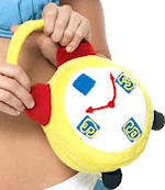 Unbranded Fancy Dress - Crazy Hour Alarm Clock Handbag