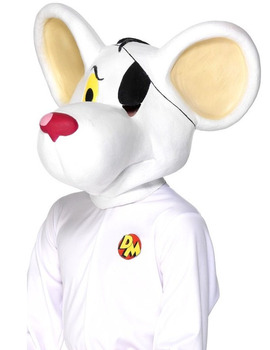 Unbranded Fancy Dress - Danger Mouse Fullhead Mask
