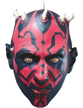 Unbranded Fancy Dress - Darth Maul Vinyl Mask