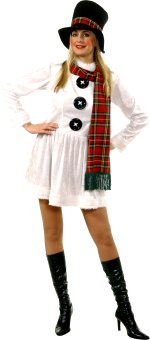 Unbranded Fancy Dress - Deluxe Adult SNOWGIRL