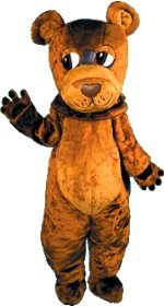 Fancy Dress - Deluxe Bear Mascot Costume