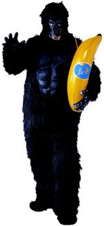Unbranded Fancy Dress - Deluxe Gorilla with Chestpiece