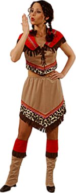 Unbranded Fancy Dress - Deluxe Indian Lady Costume Extra Large