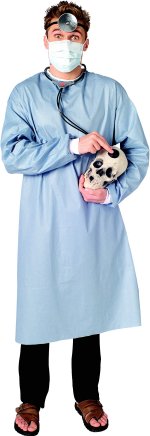 Unbranded Fancy Dress - Doctor Theatre Gown with Accessories