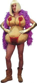 Unbranded Fancy Dress - Fat Pat Stripper Costume