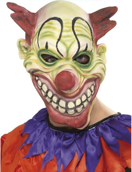 Unbranded Fancy Dress - Full Overhead Clown Mask