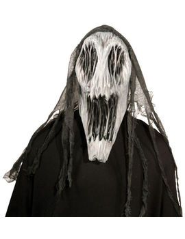 Unbranded Fancy Dress - Gaping Ghost Mask