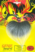 Unbranded Fancy Dress - Genie Beard - Grey