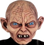 Unbranded Fancy Dress - Gollum Lord Of The Rings Mask