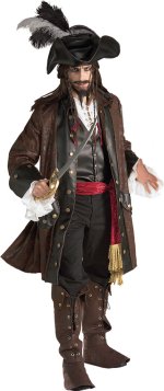 Unbranded Fancy Dress - Grand Heritage Caribbean Pirate Costume