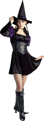 Unbranded Fancy Dress - Grand Heritage Midnight Witch Costume