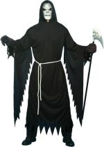 Unbranded Fancy Dress - Grim Reaper Costume (Includes Mask)