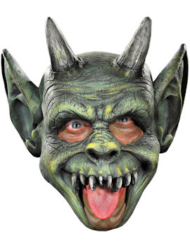 Unbranded Fancy Dress - Hob Goblin Chin-Strap Mask