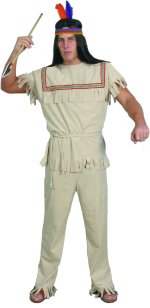 Unbranded Fancy Dress - Indian Brave