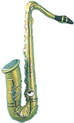 Unbranded Fancy Dress - Inflatable Saxophone