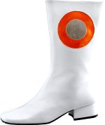 Unbranded Fancy Dress - LADY WHITE Go-Go Boots