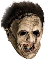 Unbranded Fancy Dress - Leatherface 3/4 Mask With Hair