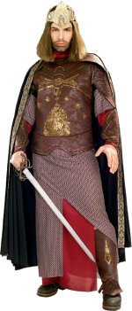 Unbranded Fancy Dress - Lord of the Rings Adult Deluxe King Aragorn Costume