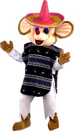 Unbranded Fancy Dress - Luxury Mexican Mouse Mascot Costume