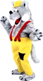 Unbranded Fancy Dress - Luxury Mr Wolf Mascot Costume