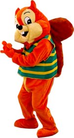 Unbranded Fancy Dress - Luxury Squirrel Mascot Costume