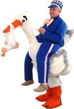 Unbranded Fancy Dress - Luxury Stork Mascot Costume