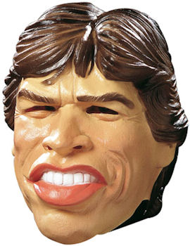 Unbranded Fancy Dress - Mick Jagger Mask