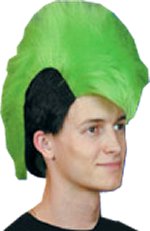 Unbranded Fancy Dress - Mohican (Lime Green)