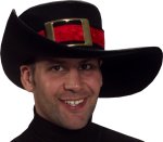 Unbranded Fancy Dress - Musketeer Hat With Buckle