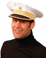 Unbranded Fancy Dress - Navy Officer Hat