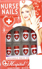 Unbranded Fancy Dress - Nurse Nails