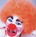 Unbranded Fancy Dress - ORANGE Deluxe Afro Clowning Wig